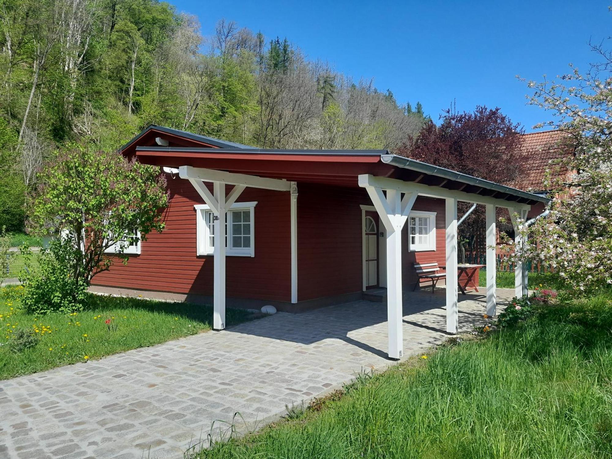 Ferienhaus Am Wald Wippra Ngoại thất bức ảnh